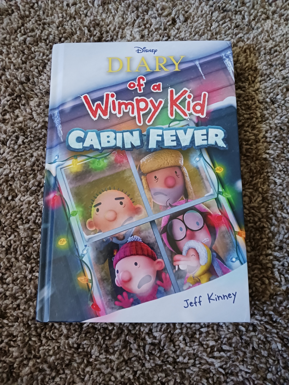Disney Diary of a Wimpy Kid: Cabin Fever - Multicolor Cover